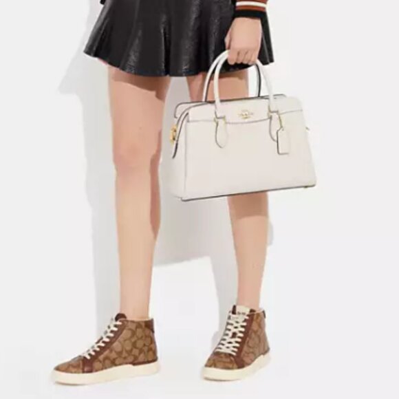 Brand new Coach Darcie Carryall Bag With Signature Canvas Detail - Picture 14 of 16